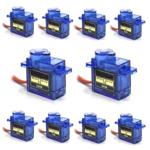 10 pcs 9G Micro Mini Servos Horns Better Than Servo SG90 for RC 250 450 Helicoper Airplane Car Boat Robot All Categories