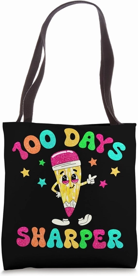 100 Days Sharper Milestone Celebration Tote Bag
