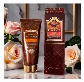 123 UBuy Shop_Korea PREMIUM PLACENTA Soft Peeling Gel 180ml. Say Goodbye Old Dead Skin Cells and Impurities in Pores! Miss Korea Official Productor., Brown