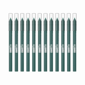 12x Maybelline Tattoo Gel Pencil Eyeliner 1.3g 815 Tealtini