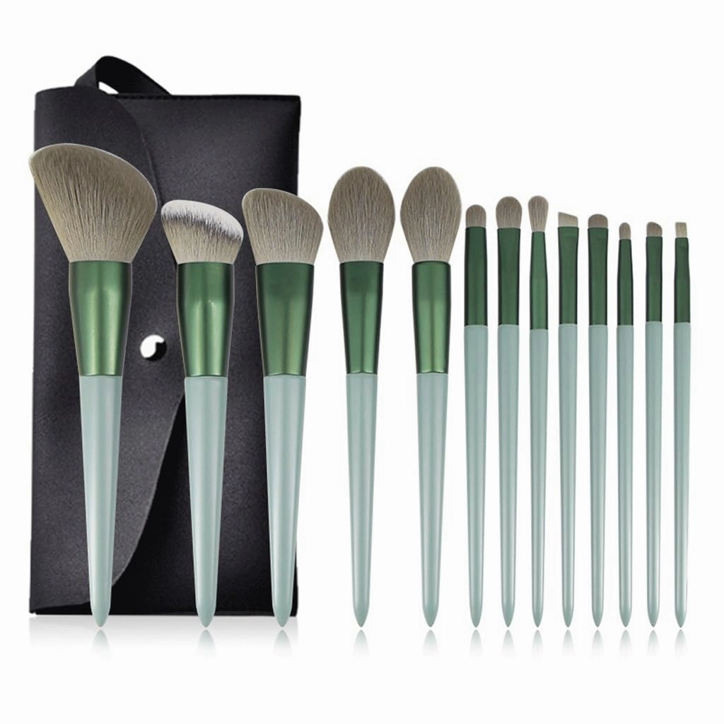 13 pieces of makeup brush set quick drying brush hair super soft powder powder blusher beauty tools