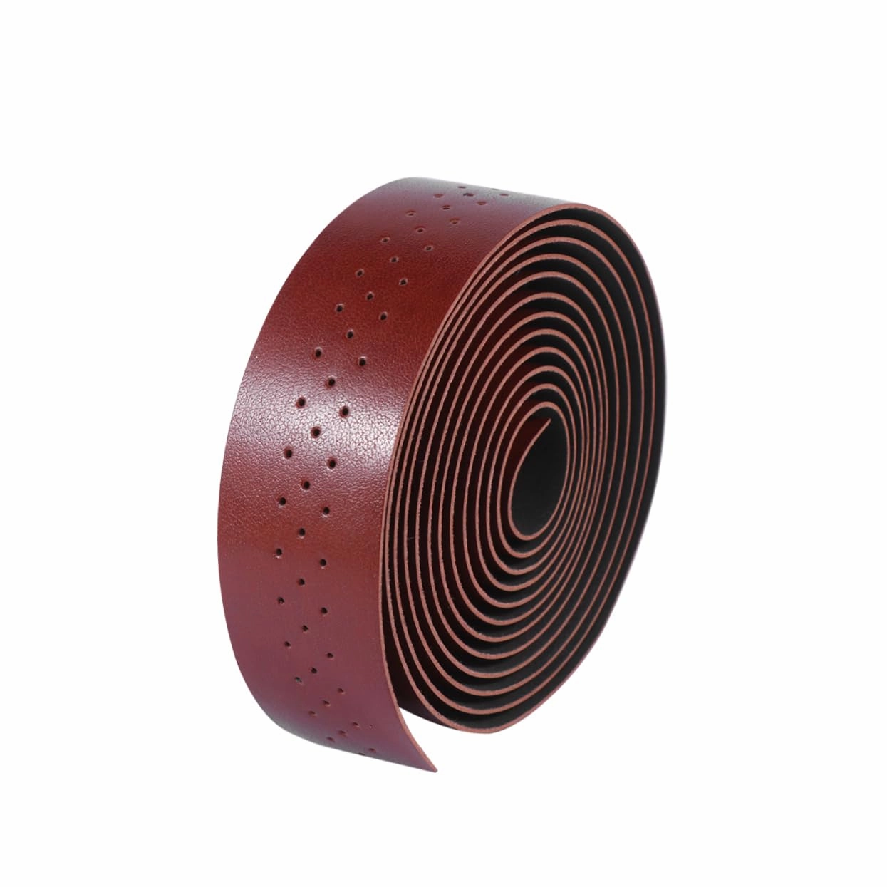 1Set Leather Shock Absorbing Handlebar Tape Wrap of Brown Handlebar Ribbon Strap for Outdoor Bikes Vibration Reduction and Skid Design for Comfortable Rides