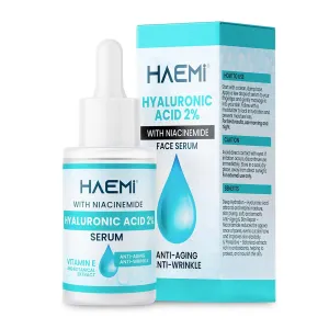 2% Pure Hyaluronic Acid Serum for Face 30ml (1.2oz) – Deep Hydrating Facial Serum, Anti-Aging Moisturizer for Wrinkle Reducing Fine Lines Dry & Sensitive Skin Care