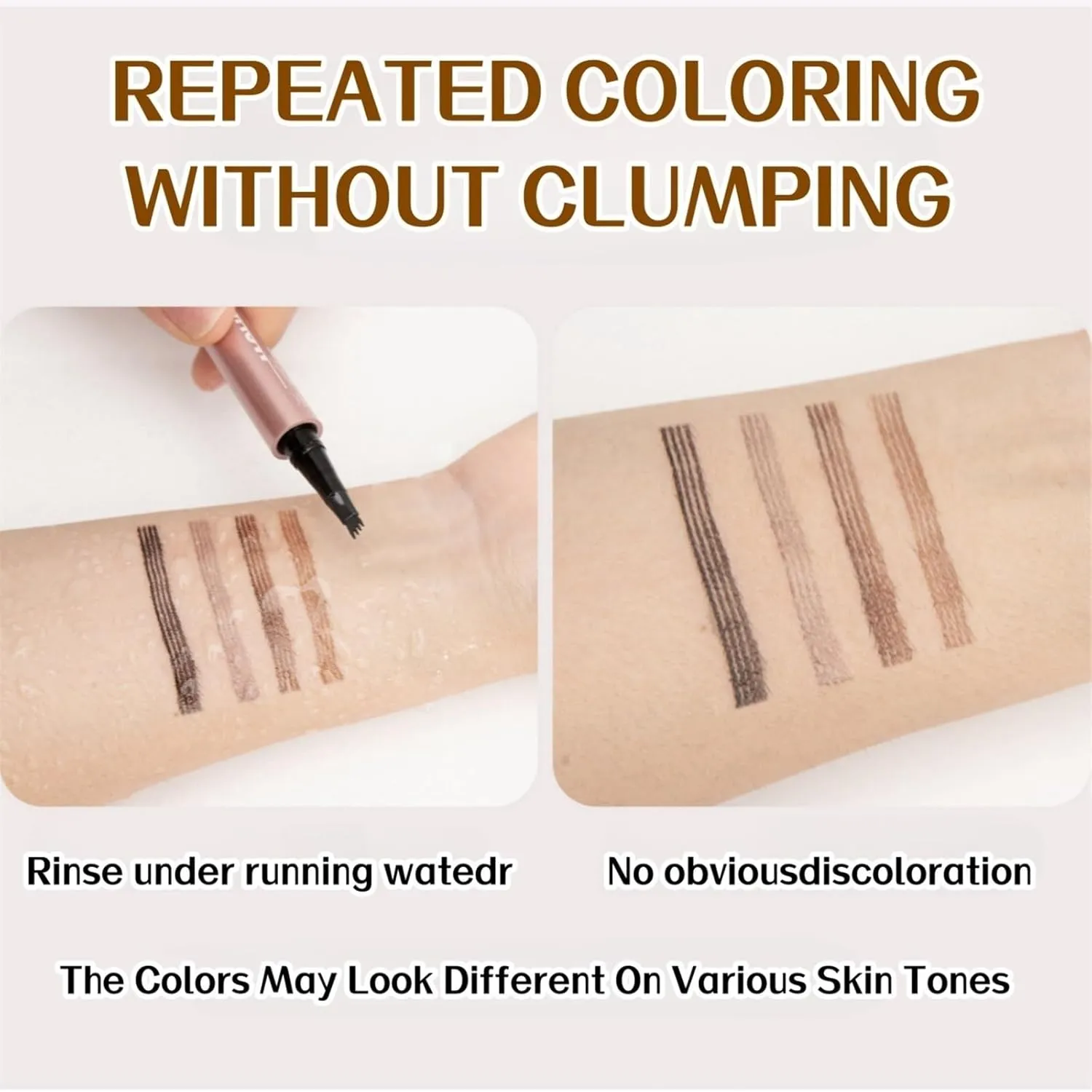 2025 New Magic Eyebrow Pencil, Upgraded 3D Waterproof Microblading, Long Lasting and Natural(B-Dark Brown)