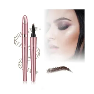 2025 New Magic Eyebrow Pencil, Upgraded 3D Waterproof Microblading, Long Lasting and Natural(B-Dark Brown)