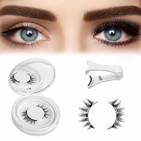 2025 New Magnetic Lashes with Applicator, Double Sided Reusable Magnetic Eyelashes, Glue-Free Natural Lashes (Fuller)