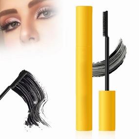 2025 New Upgrade Mascara, Volume and Length Formula for Bold, Separated Lashes, Waterproof Long-lasting Mascara Buildable and Lightweight Mascaras Volume for Older Women Girls (1 PCS)