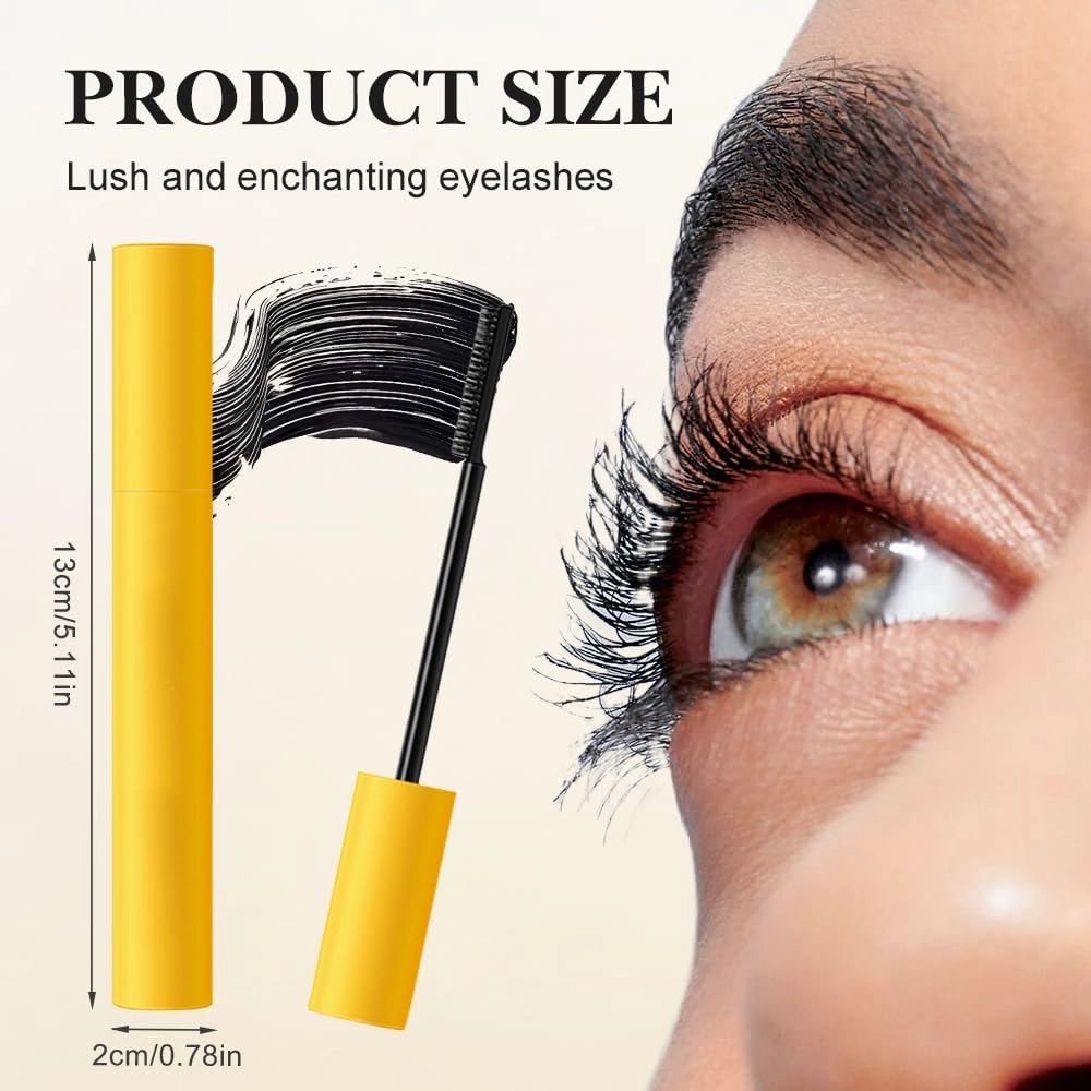 2025 New Upgrade Mascara, Volume and Length Formula for Bold, Separated Lashes, Waterproof Long-lasting Mascara Buildable and Lightweight Mascaras Volume for Older Women Girls (1 PCS)