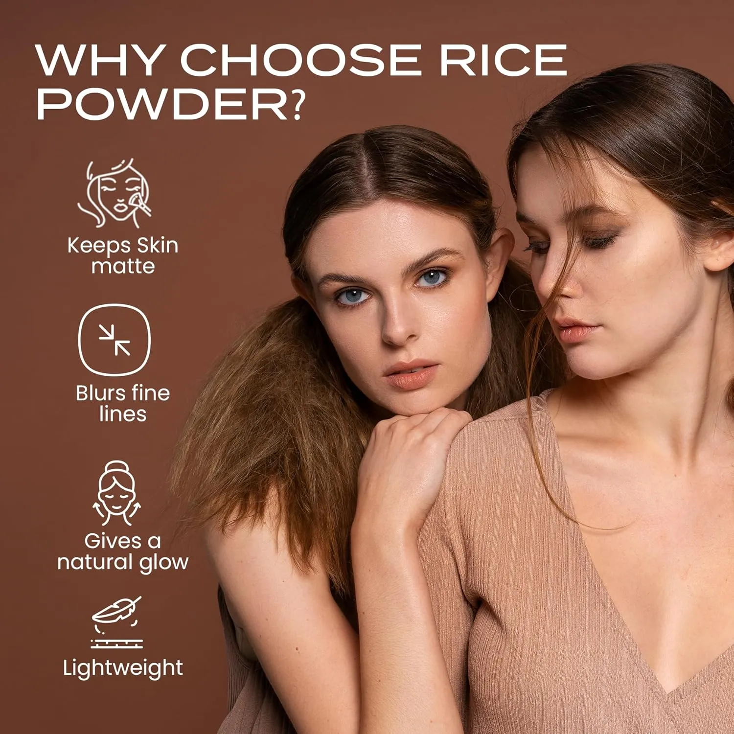(20gms) Light Rice Setting Powder by SweetFace Minerals, Blurring Setting Powder, Loose Powder Makeup, Face Powder Compact, Finishing Powder, Pressed Setting Powder, Oil Control Face Powder