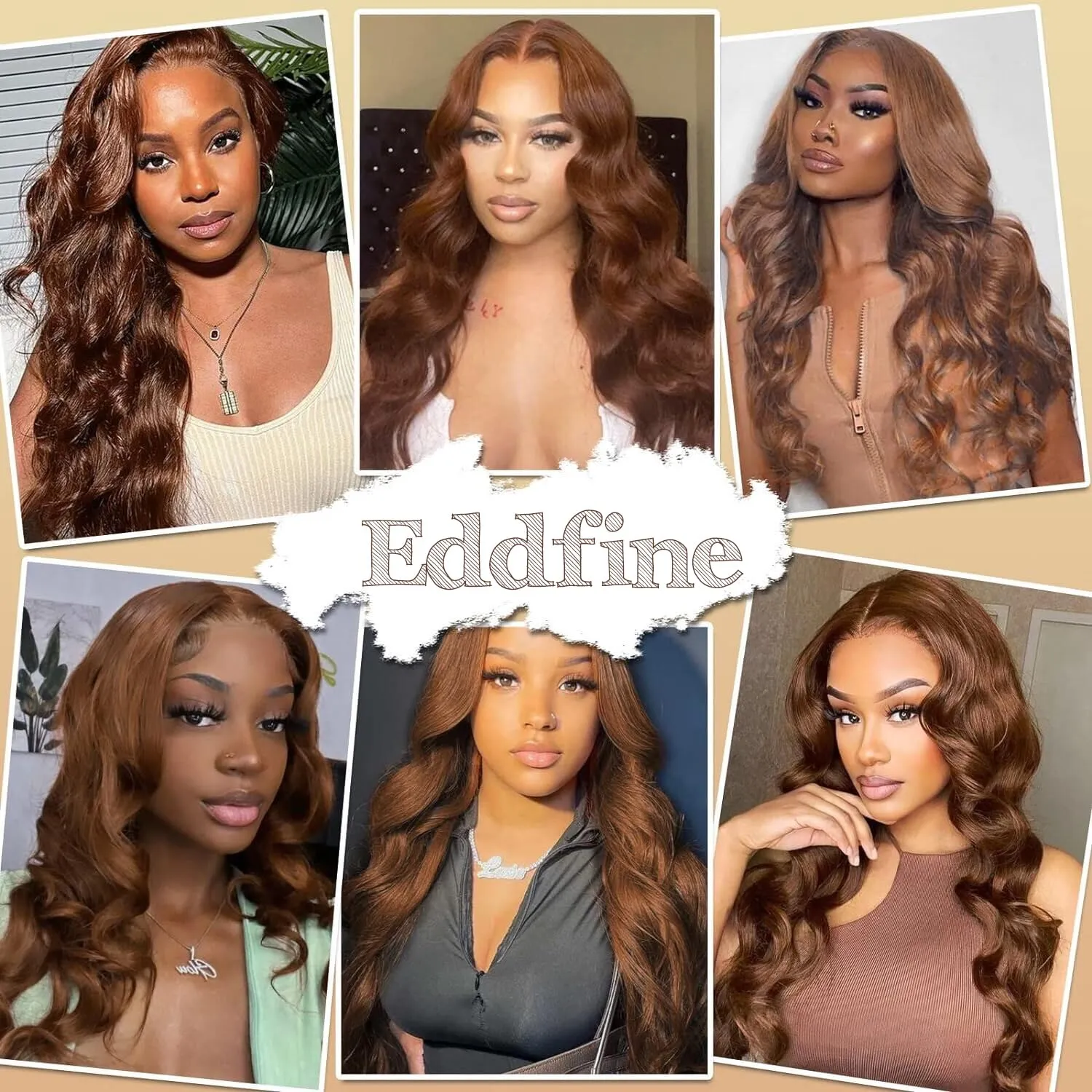 250% Density 5x5 HD Lace Closure Wigs Human Hair Glueless Wigs Human Hair Pre Plucked Pre Cut Chocolate Brown Body Wave Lace Front Wigs #4 Glueless Wigs 26 Inch