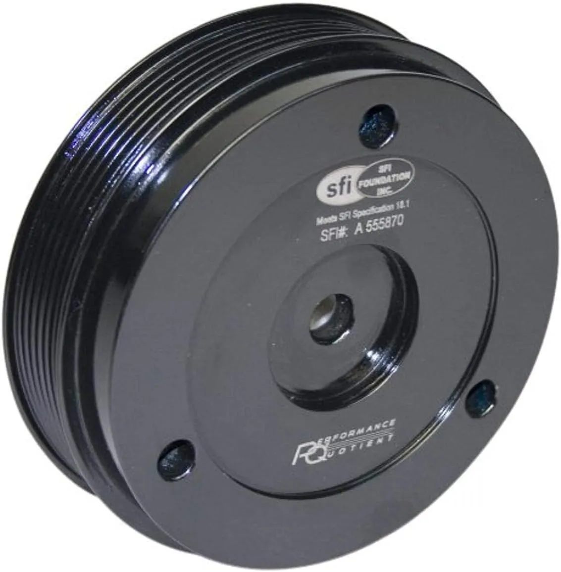 2510900 FluidGel Black 138mm Serpentine Standard Drive Pulley Damper for BMW Mini Cooper, 2001-2006 Gen 1, Tritec 1.6L