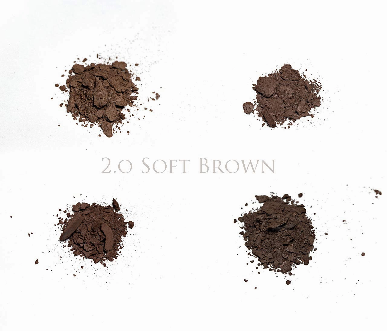 2.0 Soft Brown Brow Palette, Clear Brow Gel, 7-Piece Gold Professional Makeup Brush Set Combo Pack