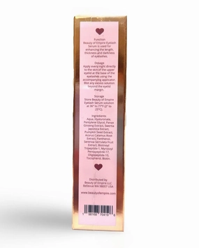 2 In 1 Lash & Brow Growth Serum - Premium Enhancing Serum with Advanced Formula to Boost Longer, Fuller & Thicker Luscious Lashes with Biotin, Ginseng Natural Lashes & Extensions