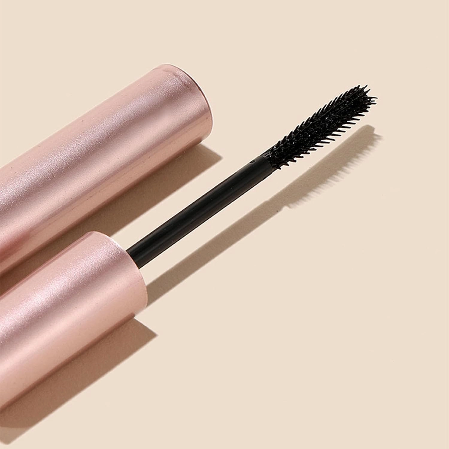 2 Packs Relaxrich Mascara, 2025 New Waterproof & Sweatproof Lengthening & Curling Mascara, Long-Lasting Smudge-proof Metal Wand (Brown, 2 Pack)