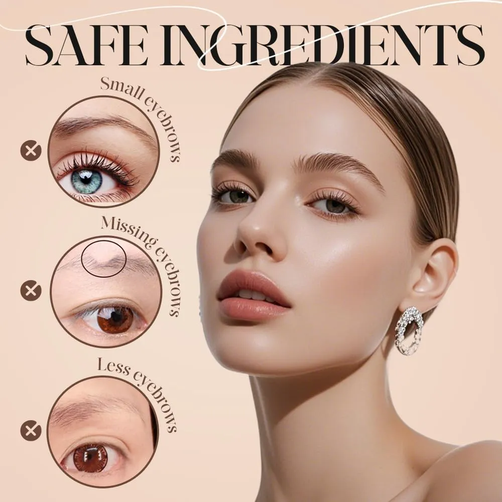 2PC Microblading Eyebrow Pencil，2025 New Magic Eyebrow Pen 3D Waterproof Brow Pencil,Tattoo Pencil with 4 Fork Tip Fine Stroke, Long Lasting Define & Shape Contouring Pen (Dark Brown/2pcs)