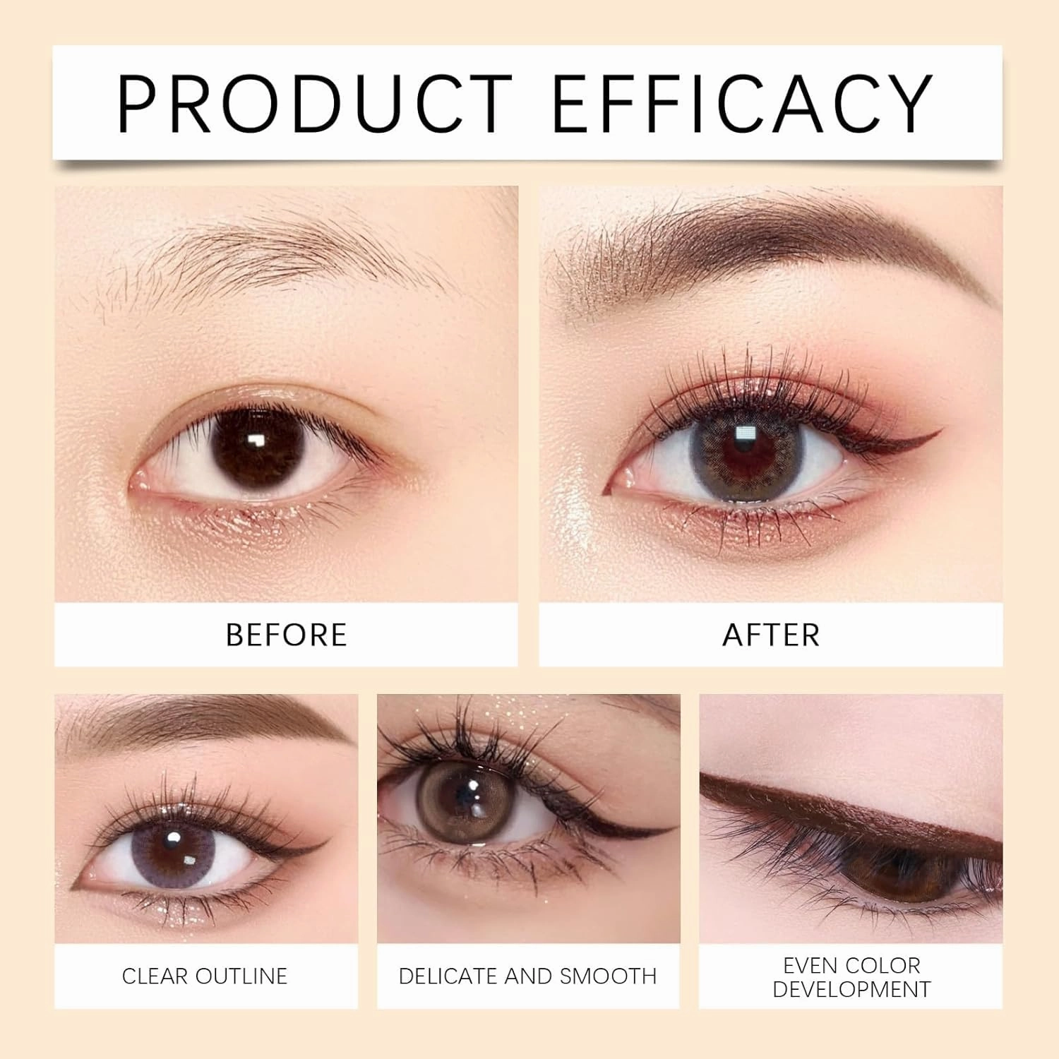 2PCS Beyonddraw 24 Hr Waterproof Eyeliner Duo Sharpenable Eye Pencil, Beyond Draw Eyeliner, Beyonddraw Eye Liner, No Smudging, Fading, Smooth And Easy To Color (Plum Chocolate)