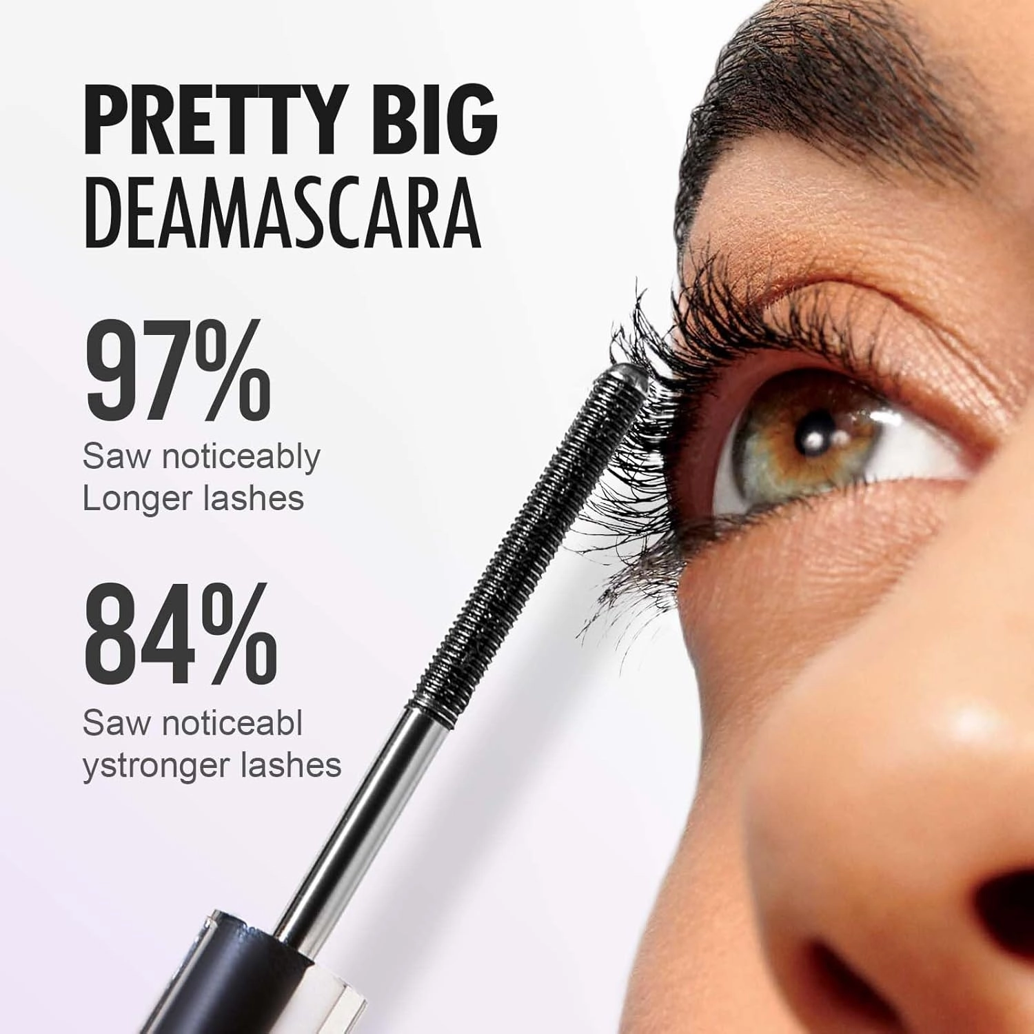 3D Curling Eyelash Iron Mascara, 2025 New Metal Tubing Mascara Black & Brown for Lash Makeup,Waterproof Long Lasting Lash Extensions Magic Mascaras (Black/2pcs, One Size)