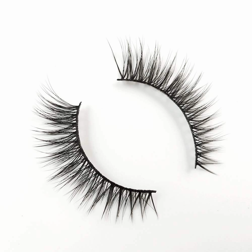3D Faux Mink False Eyelashes - Natural Look Lashes, Full Volume, Extra Long Length Eyelash Extensions - Eye-Lifting, Cat Eye Effect Fake Eyelashes - Vegan & Cruelty-Free (Femme, Full)