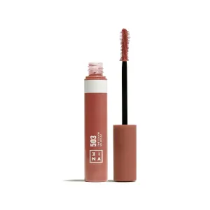 3INA The Color Mascara 503 - Nude Pink Colored Mascara Coats Eyelashes With Fun Color - Washable, Clump Free, Volumizing Mascara in Bold Colors - Colorful Vegan, Cruelty Free Makeup - 0.47 Oz