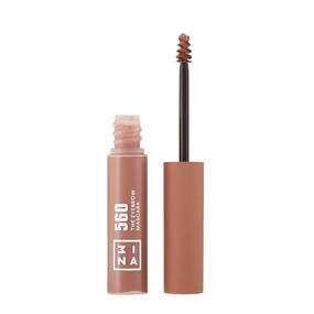 3INA MAKEUP - Vegan - Cruelty Free - The Eyebrow Mascara 560 - Dark blond - Voluminizing - Fixes & Controls Brows -Non Sticky Gel Formula - Dense & Fuller Brows - Multiplier Effect - Good Adhesion