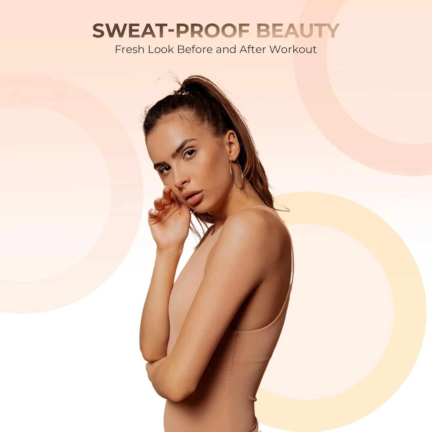 3pc FULL SIZE KIT (DEEP TAN) Mineral Makeup Foundation Set Sheer Powder Bare Face Matte Cover