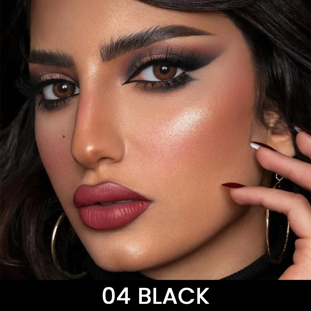 3Pcs Black Gel Eyeliner Pencil Set,Natural Cream Eye Liner Waterproof Smudge Proof,Cat Eye Black Smokey Eyeshadow Palette Stick Crayon,Goth Halloween Makeup,delineador de ojos contra el agua