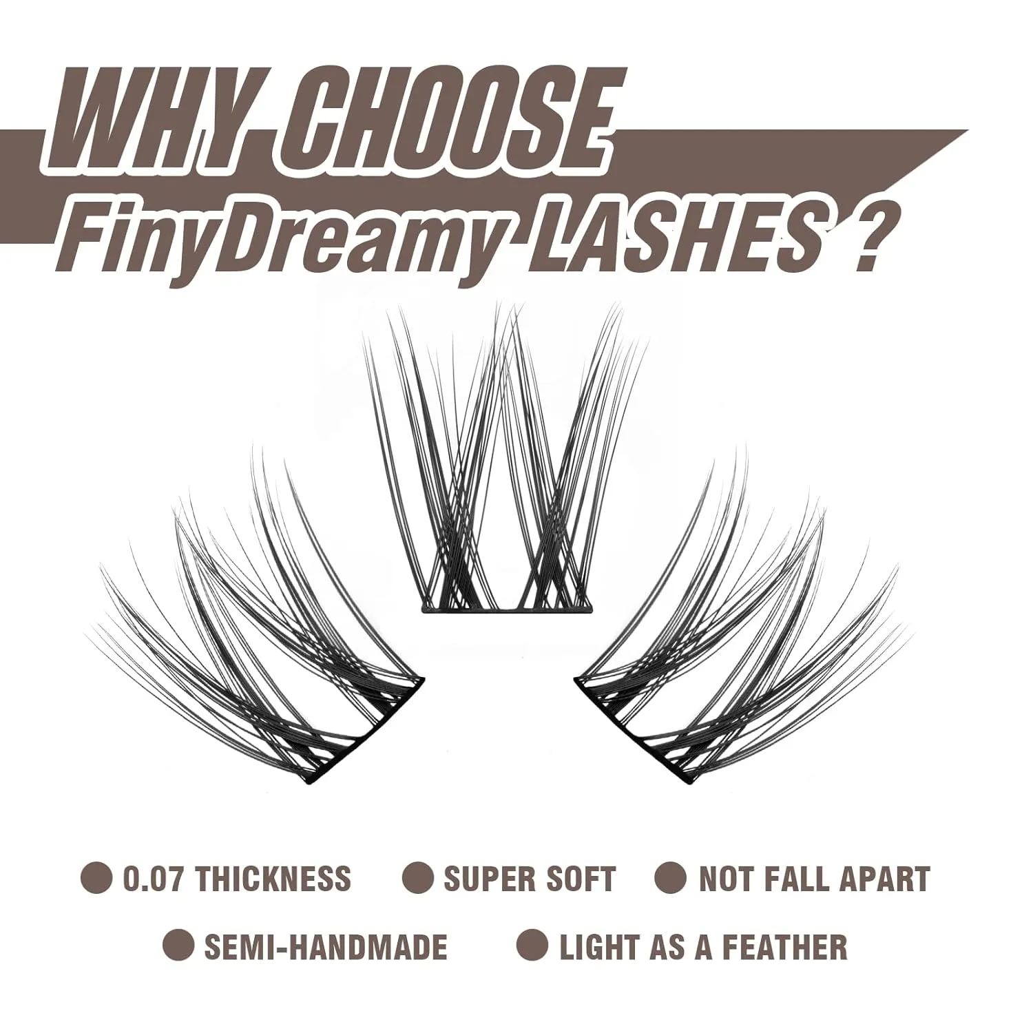 4 Boxes Lash Clusters 320 Pcs Individual Lashes Clusters 0.07 Thickness C Curl Cluster Lashes DIY Eyelash Extension Super Soft And Lightweight Wide Band Eyelashes For Home Use (4 Boxes-Playful 14mm)