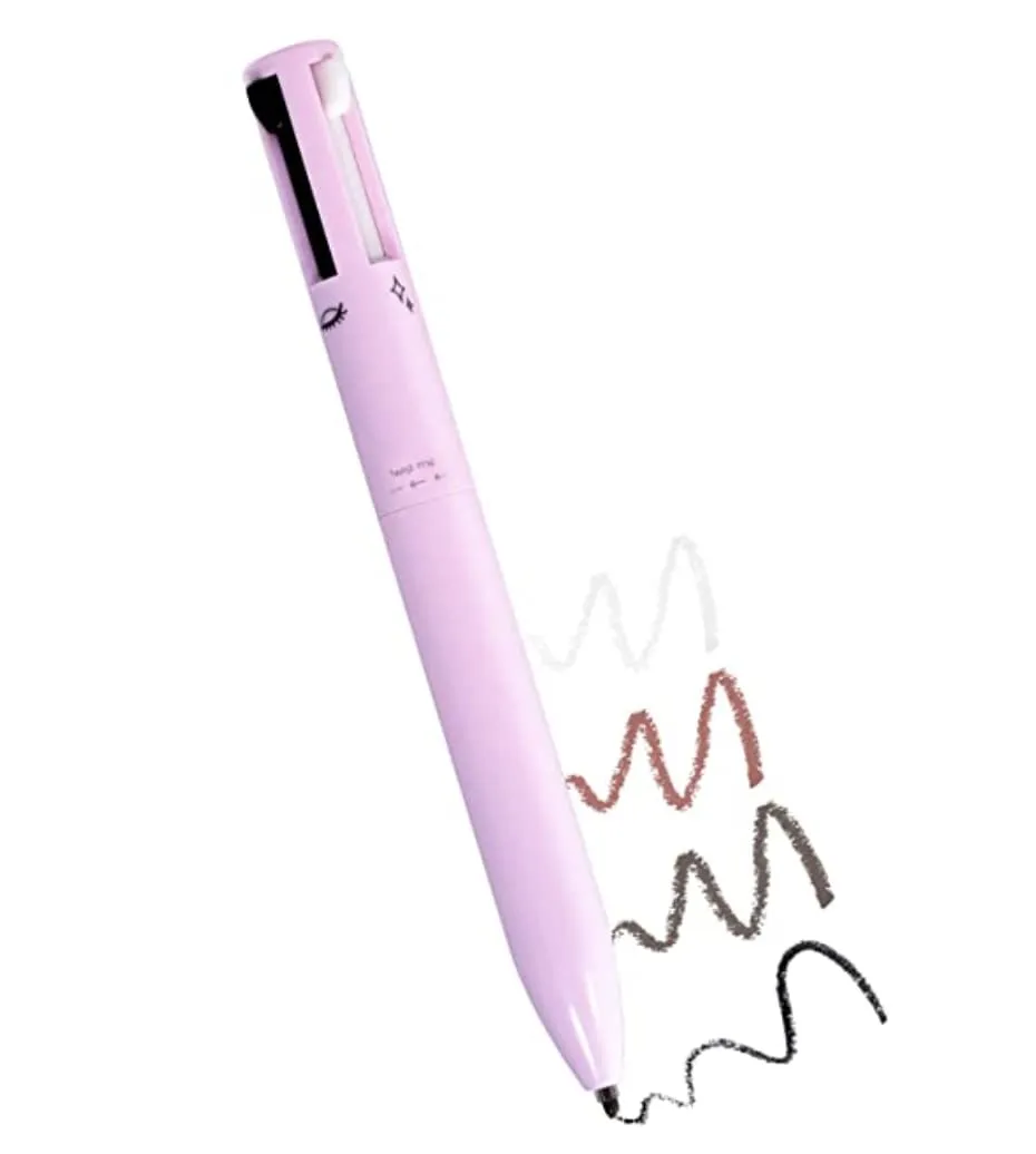 4 Color All-in-1 Waterproof Makeup Pen Eye Lip Brow Liner Highlighter