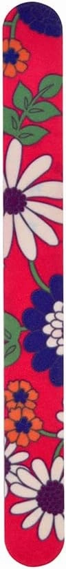 50pcs Flower Design Nail Files Double Sided Sandpaper Foam Nail Buffers Great for Professional Salon or Home Cosmetic Manicure Pedicure (Set 6-50pcs)