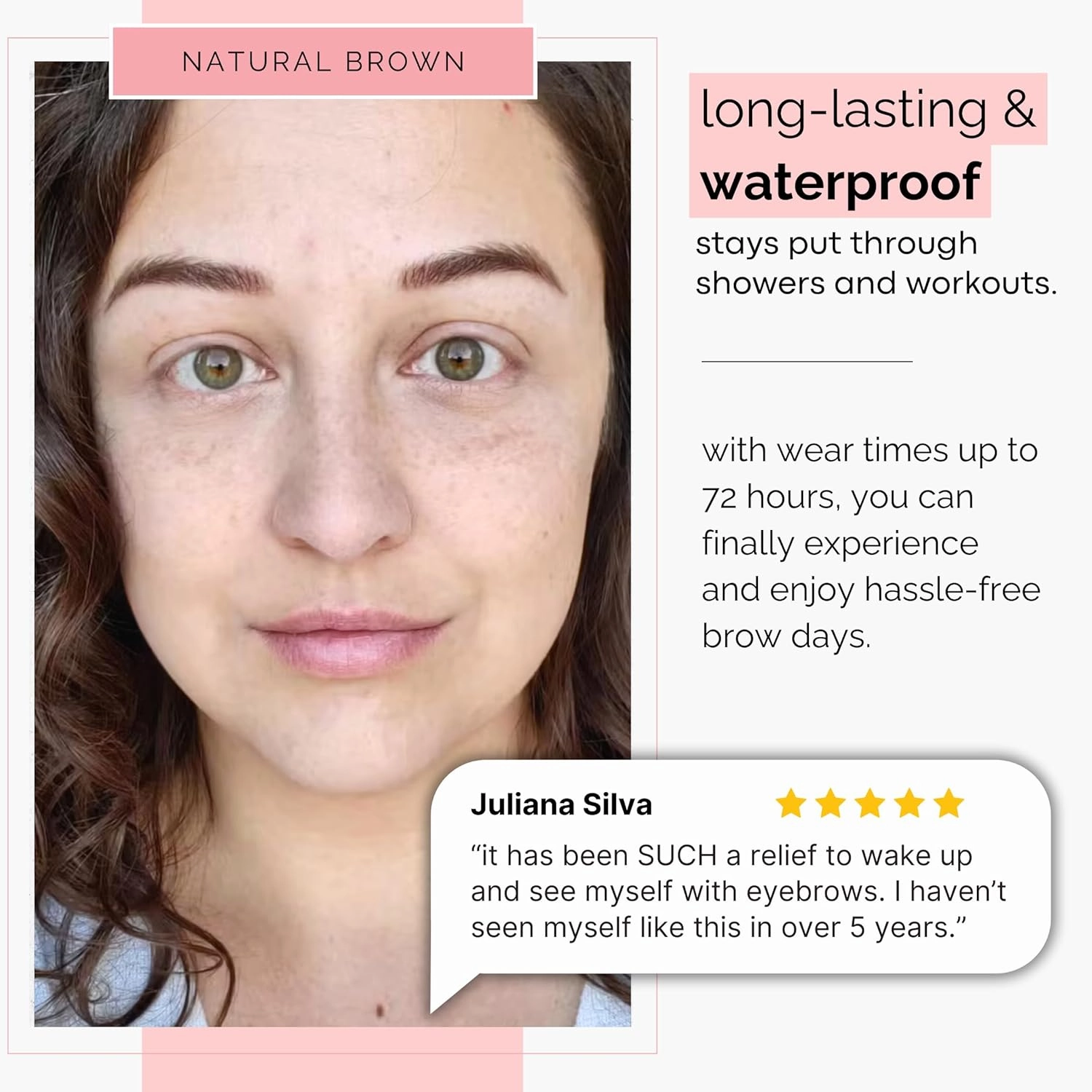 5 Pack Temporary Eyebrow Tattoos Waterproof Eyebrow Stickers, False Tattoos Hair Like Peel Off Instant Transfer Brows For Women And Men | Natural Strokes, Shaping (upward, blonde)