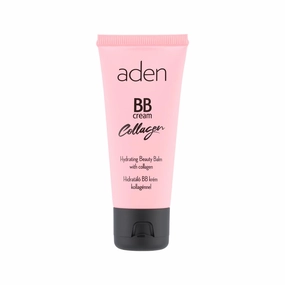 aden BB Cream With SPF 15 – 30ml – Collagen, Anti Acne & Anti Blemish - Moisturizes The Skin, Provides Light Coverage And Lasts All Day - Made In Europe (01 Ivory)