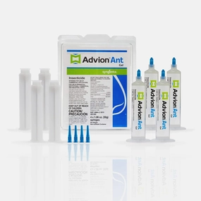 Advion Ant Gel Bait, 4 Tubes x 30-Grams, 4 Plungers and 4 Tips, Effective Ant Bait, Formulated with 0.05% Indoxacarb, Indoor and Outdoor Use, Ant Killer Gel for Control of Most Major Ant Species