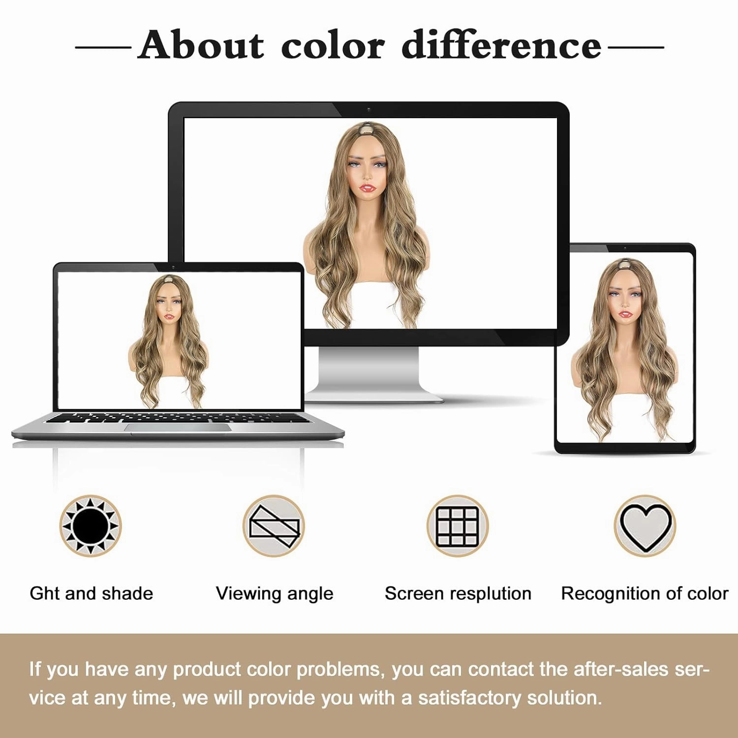 Aisaide Body Wave V Part Wigs for Black Women Highlight Brown Mixed Blonde V Shape Wig Body Wave Upgrade U Part Wigs Half Wigs for Black Women Beginner Friendly Wig Synthetic V Part Wig 24 Inch