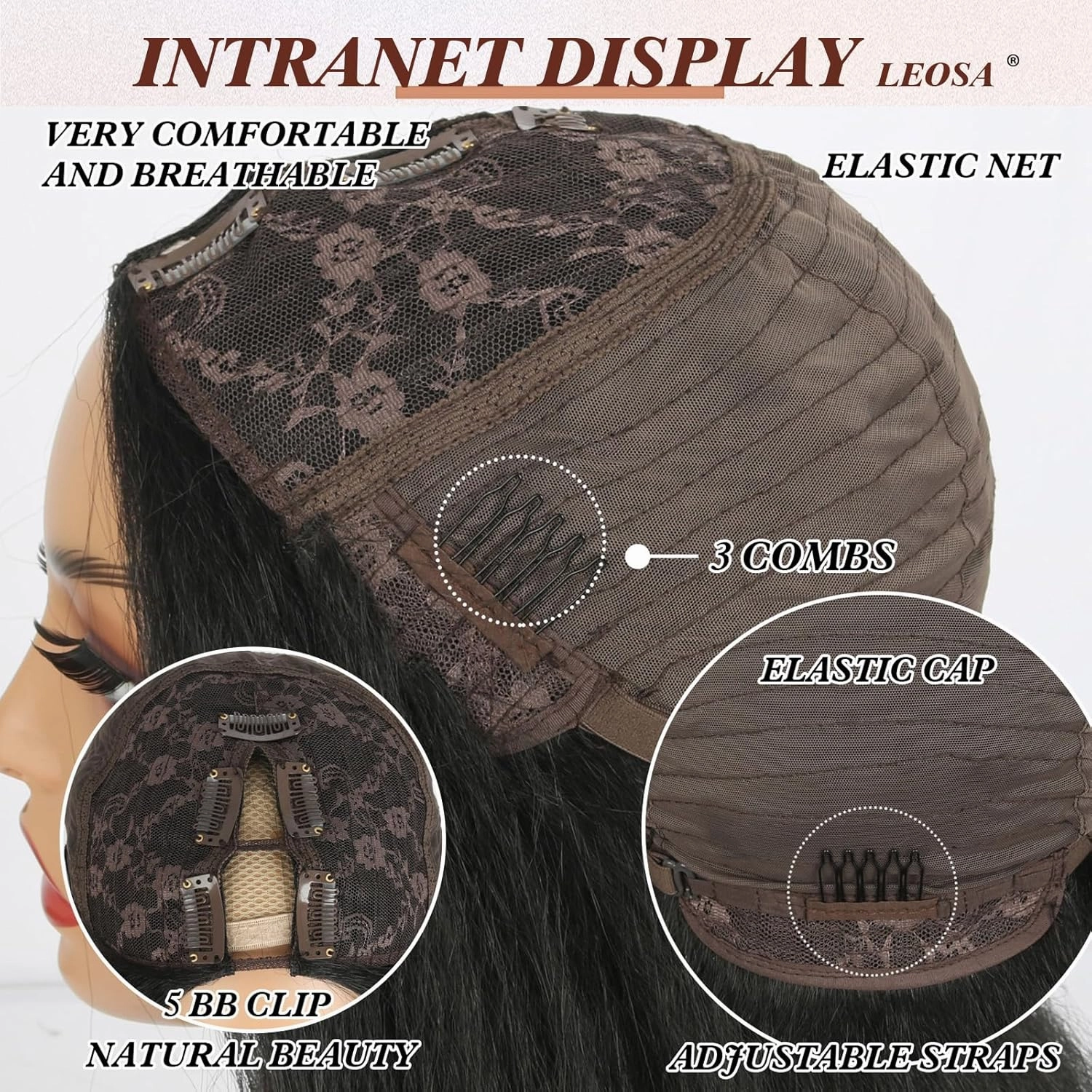 Aisaide V Part Body Wave Wig for Women Ombre Highlight Honey Blonde Long Body Wavy Glueless No Leave Out Upgrade Vpart Ombre Wig Brown Blonde V Part Hair For Black Women No Sew No Glue Wig