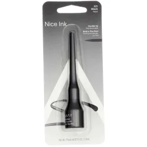 Almay Liquid Eyeliner, Black [221] 0.1 oz (Pack of 4)