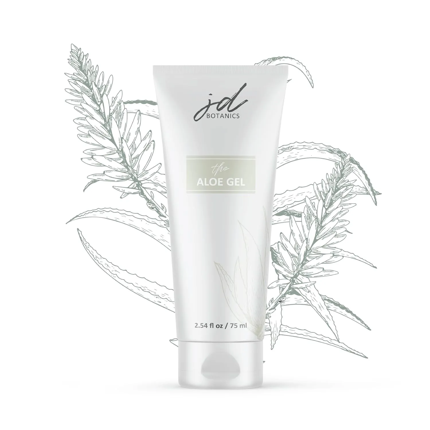 Aloe Ferox Gel (2.54 fl oz) | 20x More Potent than Aloe Vera | Hydrating & Soothing Make Up Primer | Post-Microneedling Treatment and Microcurrent Gel | Promotes Healing, Reduces Redness