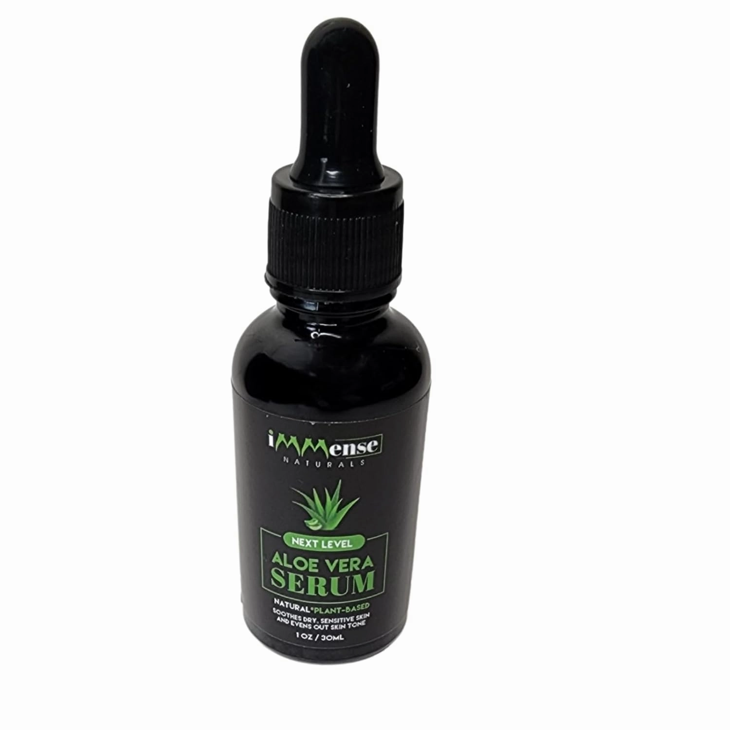 Aloe Vera Serum with Vitamin C for Wrinkles & Fine Lines, Use To Brighten Skin-Correct Dark Circles, Hydrate and Even Skintone. Use for a Natural Makeup Primer