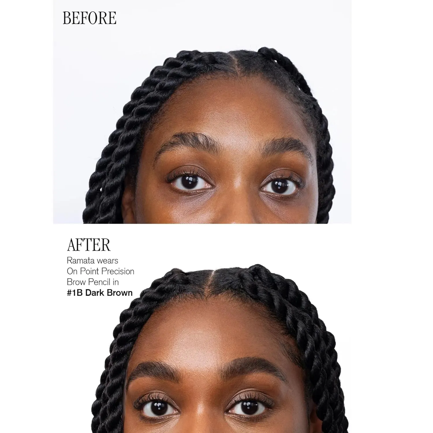 Ami Colé On Point Precision Brow Pencil (Dark Brown), 0.003 oz