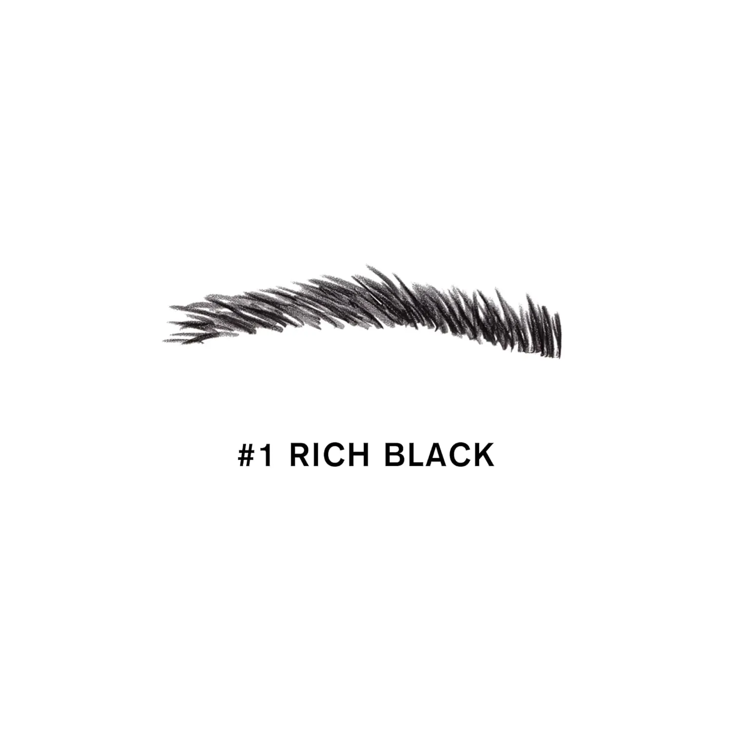 Ami Colé On Point Precision Brow Pencil (Rich Black), 0.003 oz