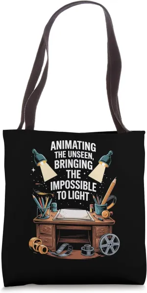Animating The Unseen Bringing The Impossible To Light Draw Tote Bag