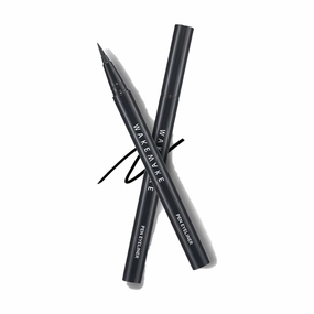 Any Proof Eyeliner, Korean Makeup Liquid Eyeliner, Waterproof, Smudge-proof, Ultra-Fine Tip, Long Lasting Waterproof Liquid Eyeliner 0.05 OZ (Pack of 2)