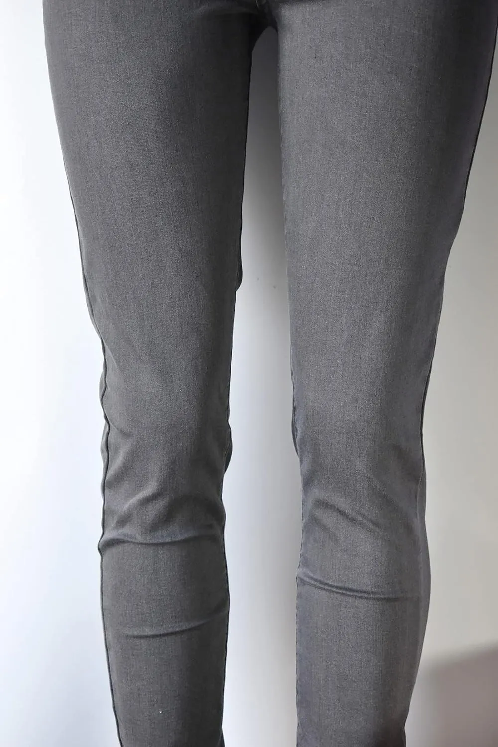 Aodrusa Womens Skinny Jeans High Waisted Stretch Slim Denim Butt Lift Pencil Pants Black