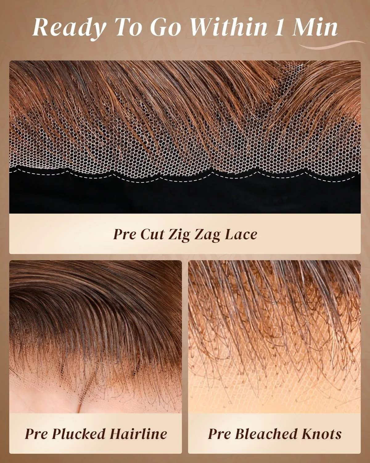 Arabella 5x6 4# Brown Bob Wig Human Hair 210% Density Wear and Go Glueless Wigs Human Hair Chocolate Brown Straight Bob Wig Lace Front Wigs Pre Cut Lace Pre Bleached Knots(12inch, 5x6 Glueless Bob)