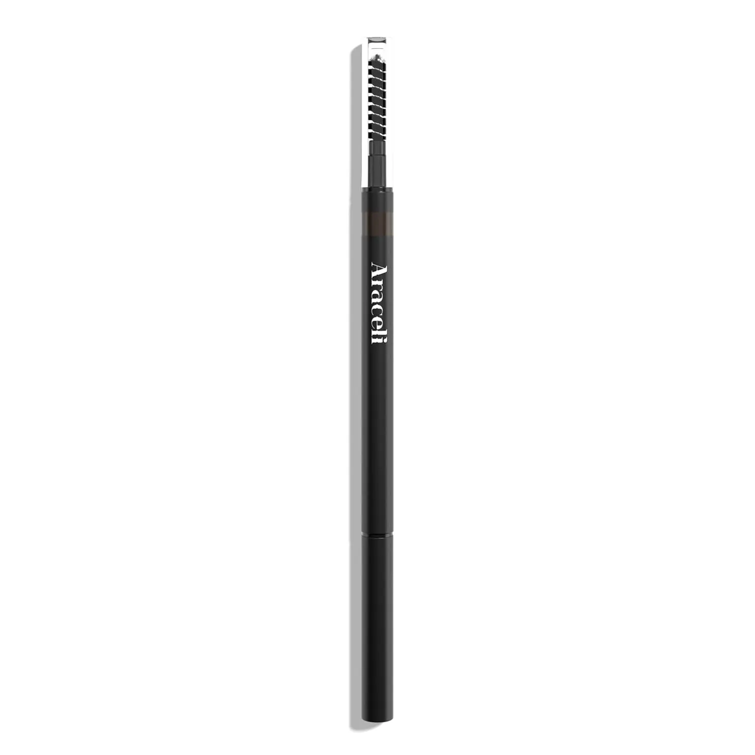 Araceli Beauty Waterproof Eyebrow Pencil for Women - Ultra-Fine Brow Definer with Precision Tip & Spoolie, Fills Sparse Areas, Natural-Looking Brows, Dark Brown Shade