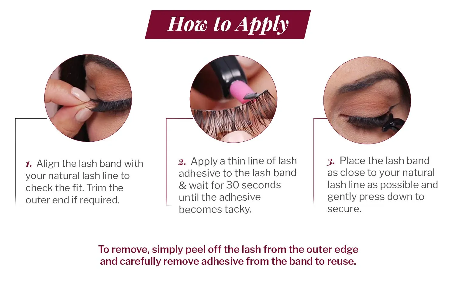 Ardell Extension FX D Curl False Eye Lashes for Eye Widening Effect, 4 pack