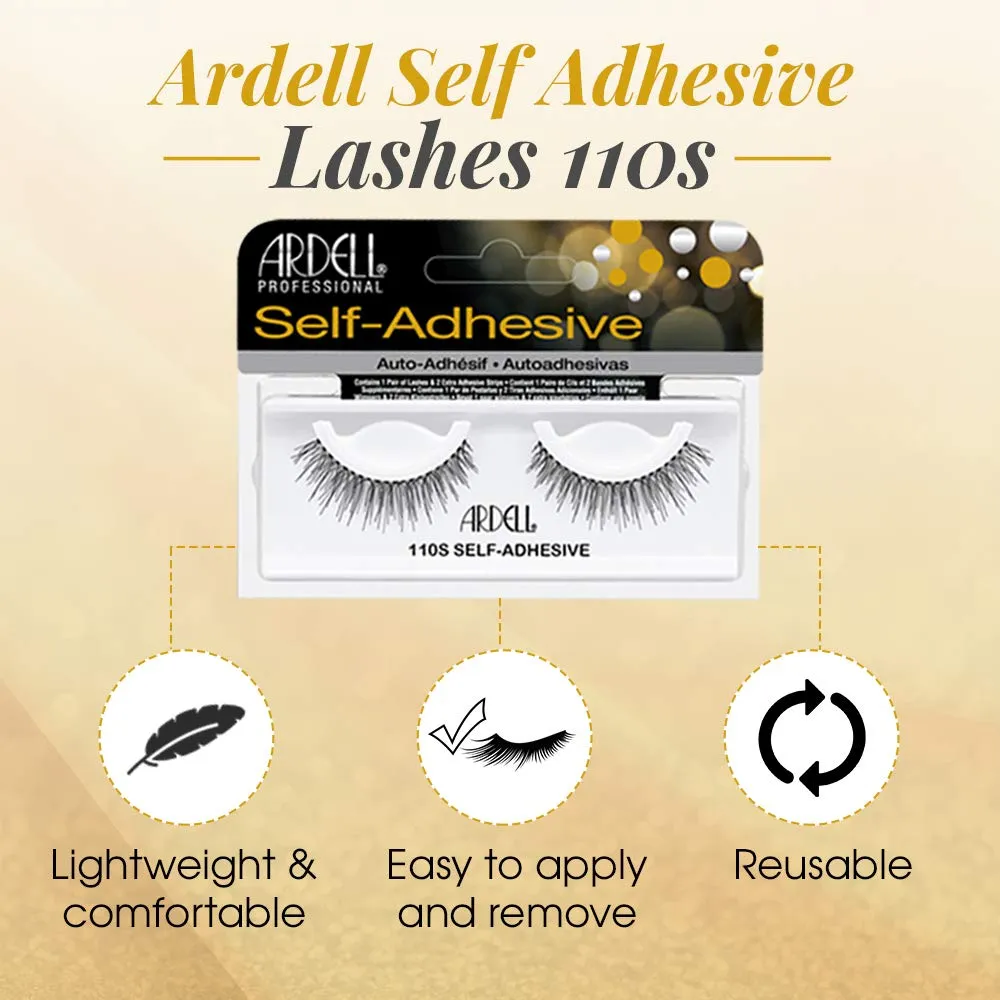 Ardell False Eye Lashes Self-Adhesive 110S 4 pack