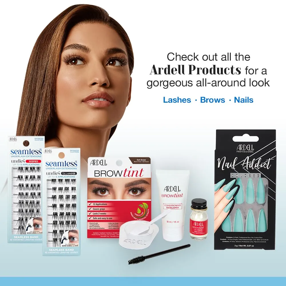 Ardell Seamless Eyelash Extension Kit, Wispies - Customizable DIY Lash Clusters, Includes Bond & Seal and Applicator for Long-Lasting Natural Lashes, 1 Pack