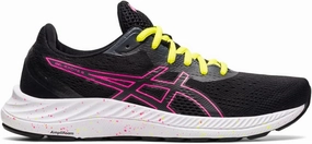 ASICS Gel-Excite® 8 Black/Hot Pink 9 B (M)