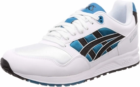 ASICS Gel-Saga Mens Running Trainers 1191A022 Sneakers Shoes (UK 9 US 10 EU 44, Teal Blue Black 401)
