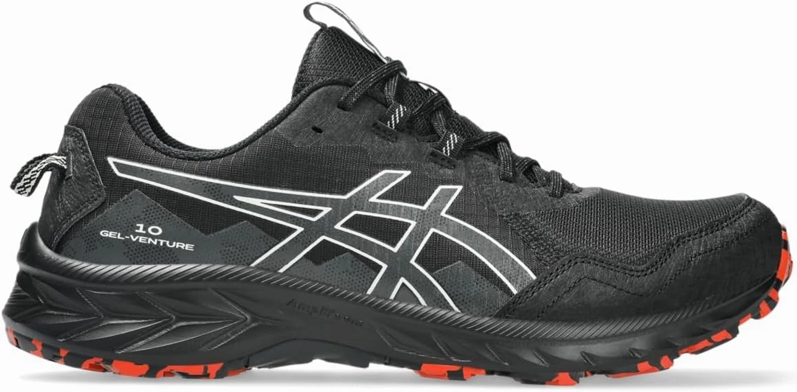 Asics Men's Gel-Venture 10 Running Shoes, 11.5, Black/Graphite Grey